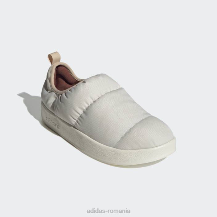 Adidas pantofi puffylette aluminiu bărbați aluminiu/alb/gri 2JBN4724