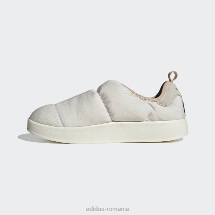 Adidas pantofi puffylette aluminiu bărbați aluminiu/alb/gri 2JBN4724