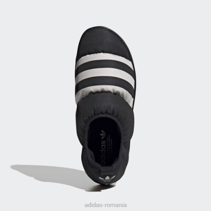 Adidas pantofi puffylette negri bărbați gri inchis 2JBN3854