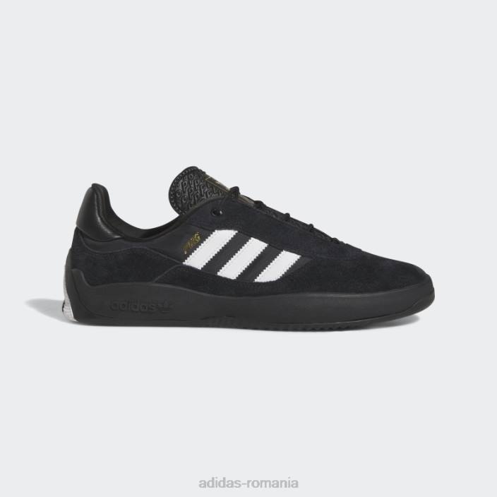 Adidas pantofi puig negri bărbați negru/alb/auriu metalic 2JBN4075