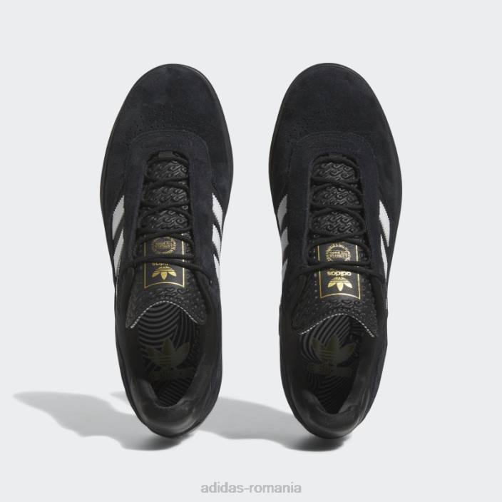 Adidas pantofi puig negri bărbați negru/alb/auriu metalic 2JBN4075