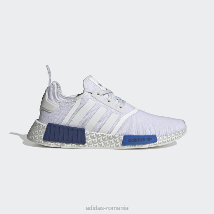 Adidas pantofi regali nmd-r1 bărbați alb/regale 2JBN4069