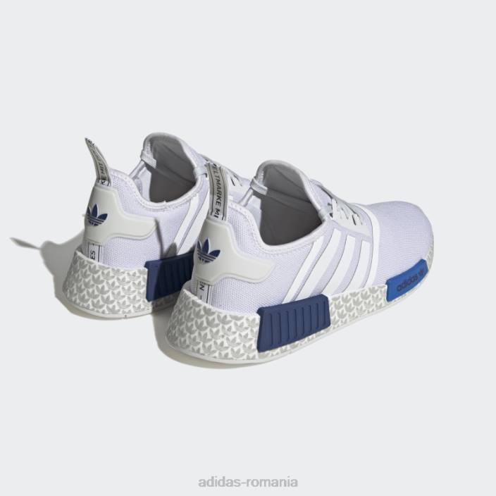 Adidas pantofi regali nmd-r1 bărbați alb/regale 2JBN4069
