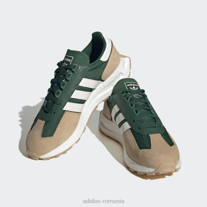 Adidas pantofi retropy e5 adidas verde închis bărbați verde închis/alb/bej 2JBN3996