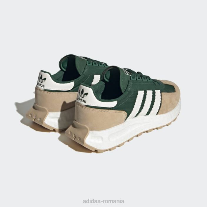 Adidas pantofi retropy e5 adidas verde închis bărbați verde închis/alb/bej 2JBN3996