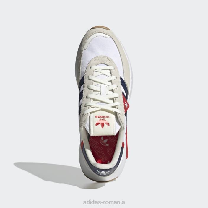 Adidas pantofi retropy f2 albastru închis bărbați alb/albastru închis 2JBN4518