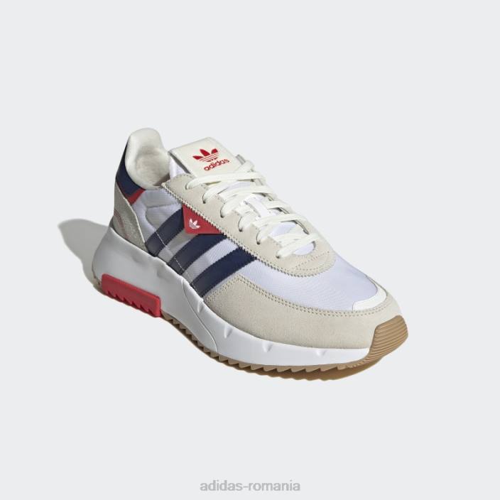 Adidas pantofi retropy f2 albastru închis bărbați alb/albastru închis 2JBN4518