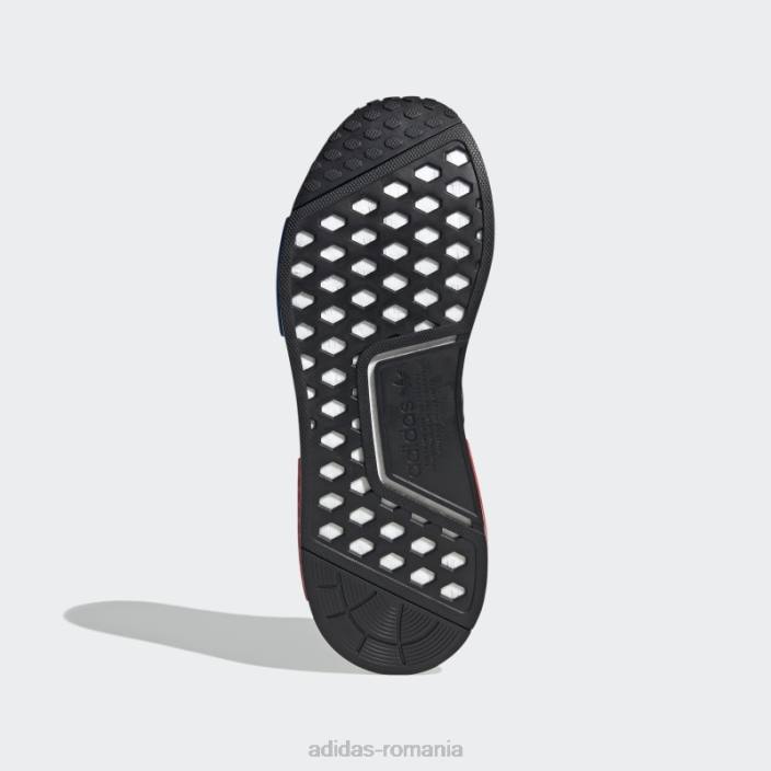 Adidas pantofi roșu glorie nmd-r1 bărbați negru/albastru/rosu glorie 2JBN3909