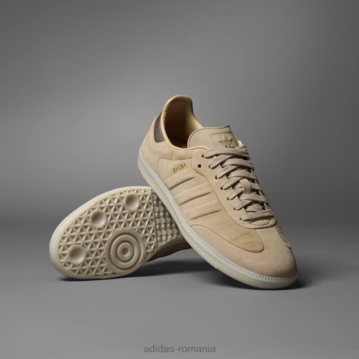 Adidas pantofi samba bej bărbați bej/pământ/aluminiu 2JBN6248