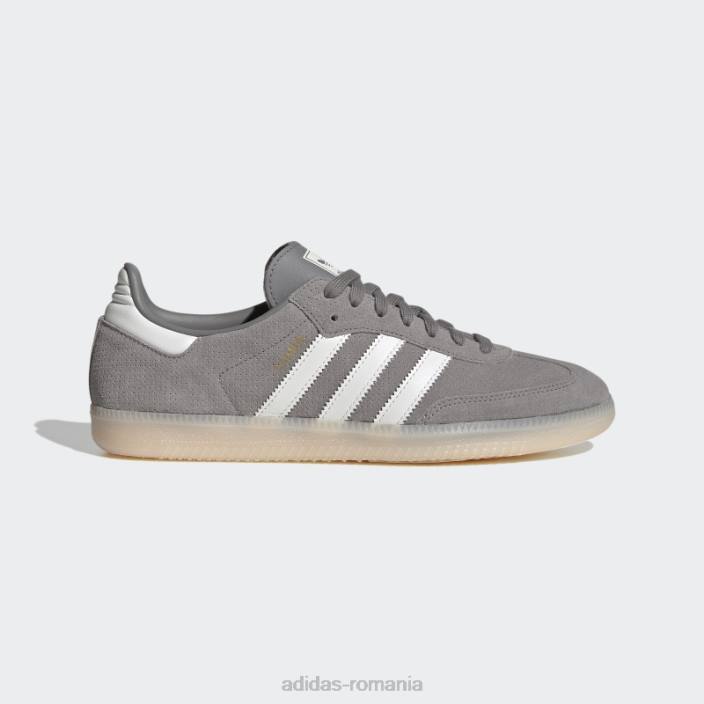 Adidas pantofi samba og gri bărbați gri/alb/portocaliu 2JBN6260