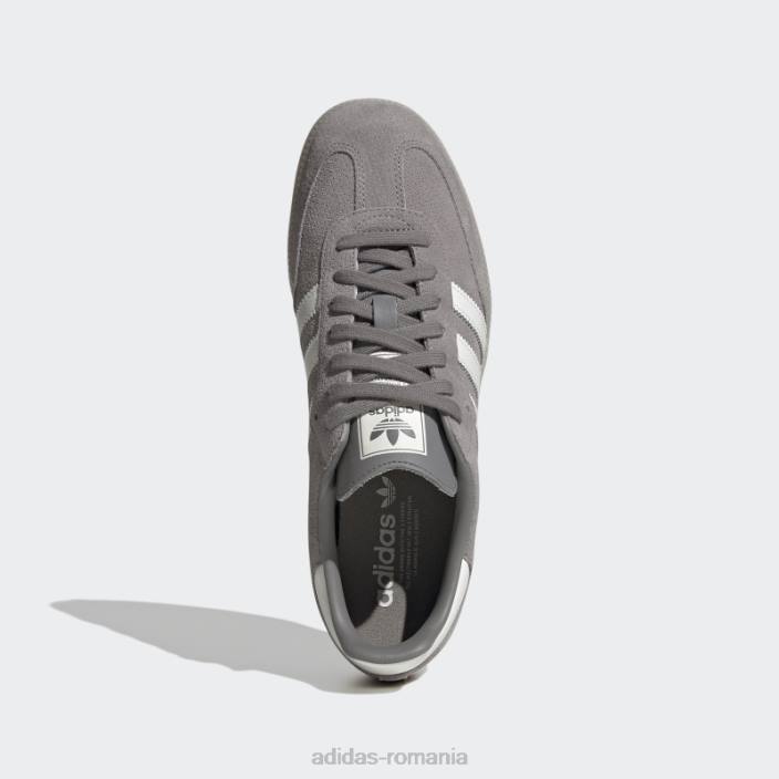 Adidas pantofi samba og gri bărbați gri/alb/portocaliu 2JBN6260