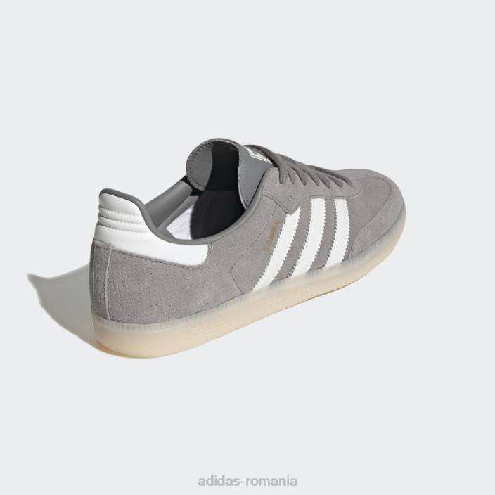 Adidas pantofi samba og gri bărbați gri/alb/portocaliu 2JBN6260