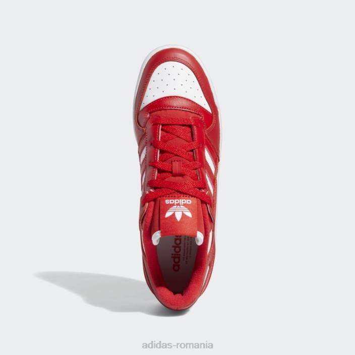 Adidas pantofi scarlet forum adidas bărbați stacojiu/alb 2JBN4467