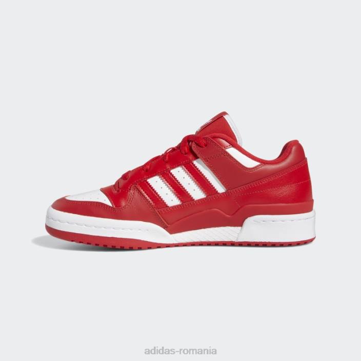 Adidas pantofi scarlet forum adidas bărbați stacojiu/alb 2JBN4467