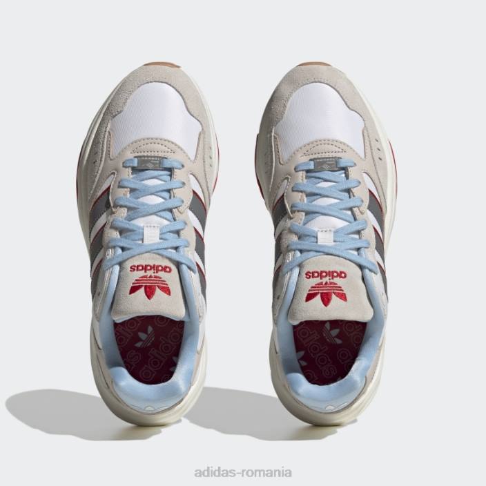 Adidas pantofi sky retropy f90 bărbați alb/gri/cer 2JBN4233