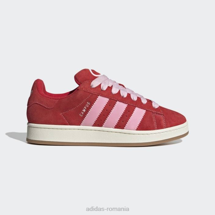 Adidas pantofi stacojii anilor 00 campus bărbați stacojiu/roz/alb 2JBN5938