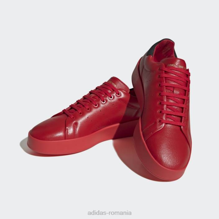 Adidas pantofi stacojii stan smith recon bărbați stacojiu/negru 2JBN4228