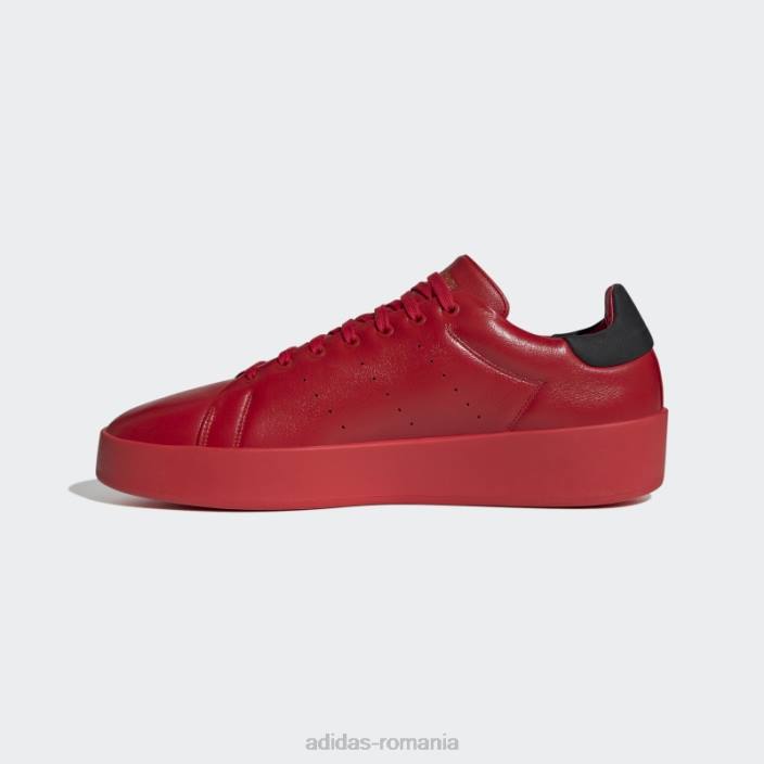 Adidas pantofi stacojii stan smith recon bărbați stacojiu/negru 2JBN4228