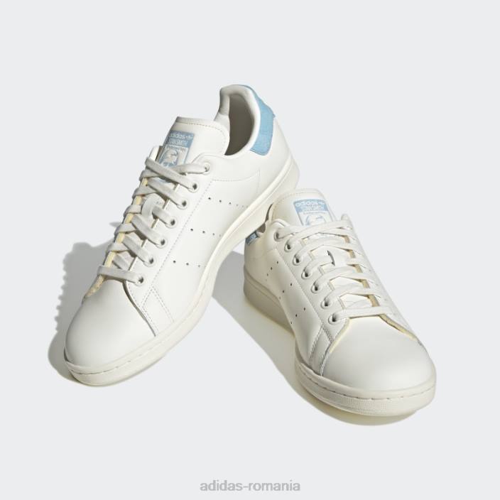 Adidas pantofi stan smith albi fierbinți bărbați alb/albastru 2JBN4607