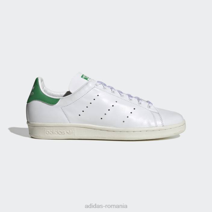 Adidas pantofi stan smith anii 80 albi bărbați alb/verde 2JBN613