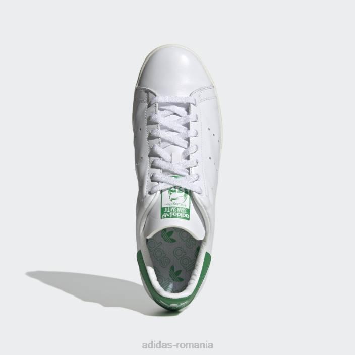 Adidas pantofi stan smith anii 80 albi bărbați alb/verde 2JBN613