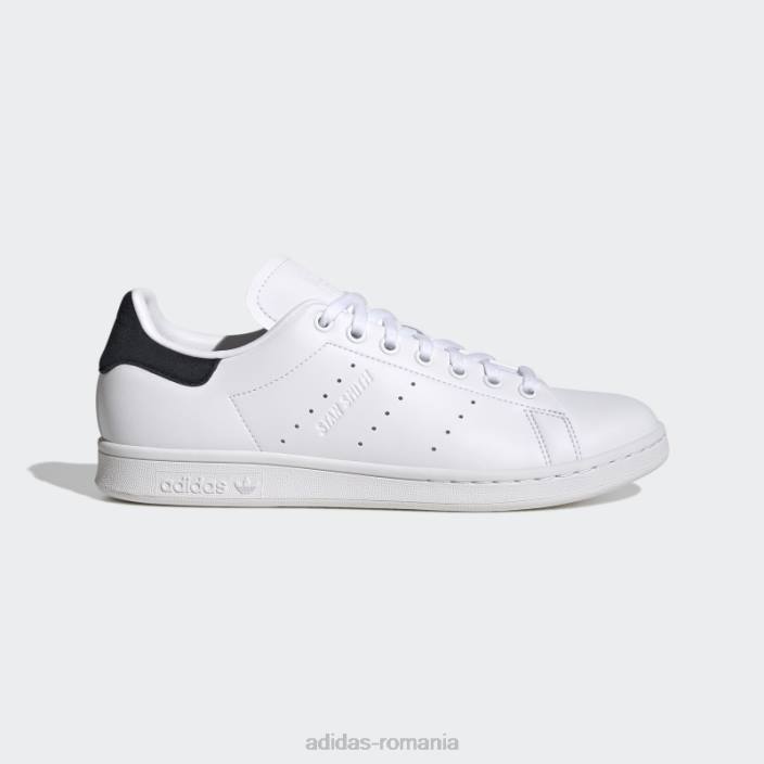 Adidas pantofi stan smith fierbinți albi bărbați alb negru 2JBN1372