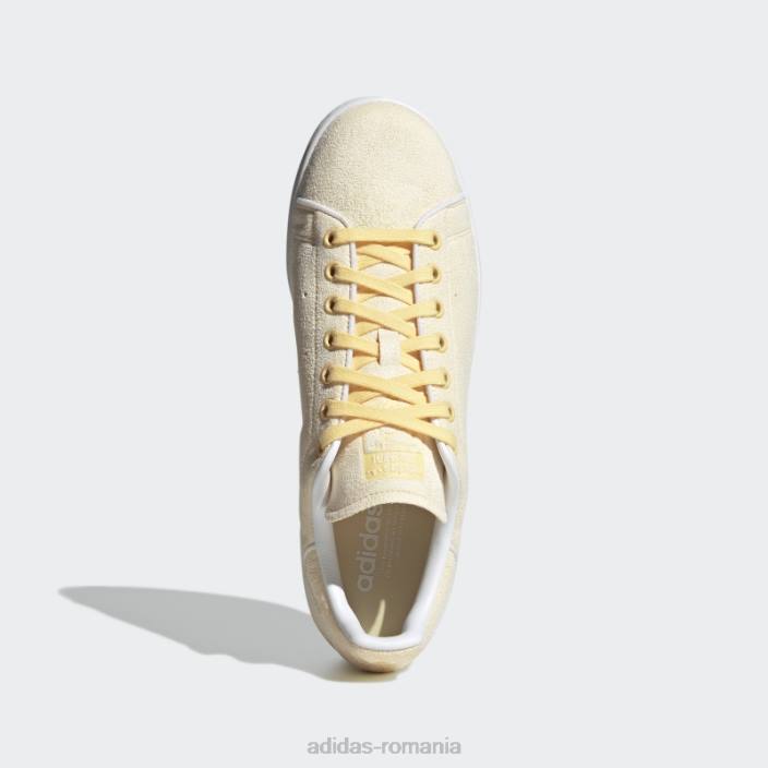 Adidas pantofi stan smith galben elegant bărbați galben/alb 2JBN655