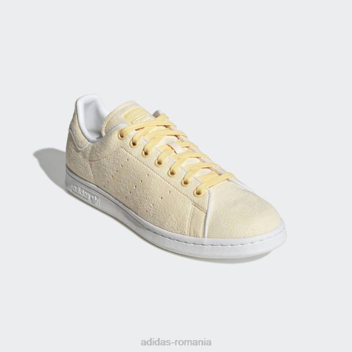 Adidas pantofi stan smith galben elegant bărbați galben/alb 2JBN655