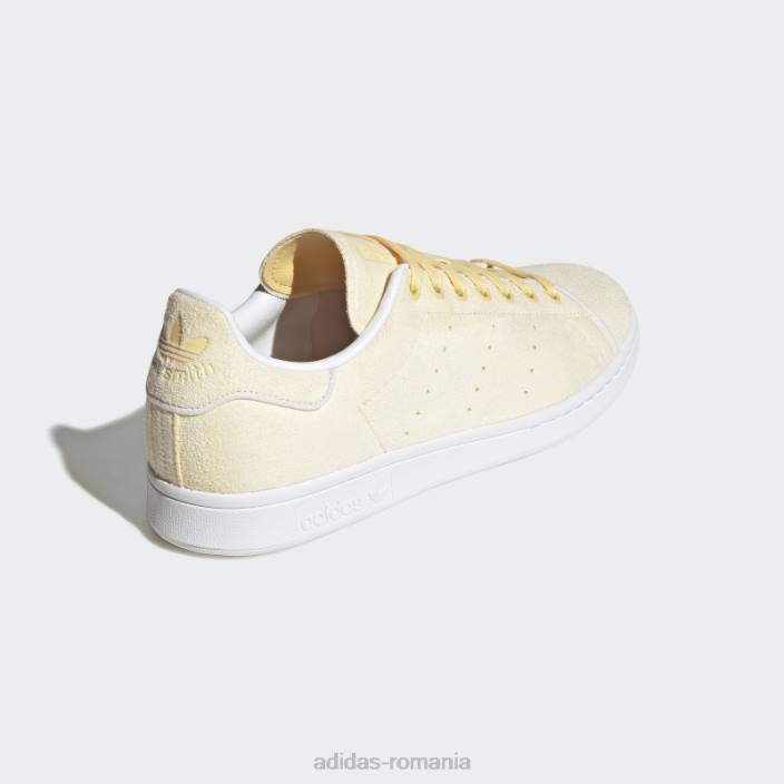 Adidas pantofi stan smith galben elegant bărbați galben/alb 2JBN655