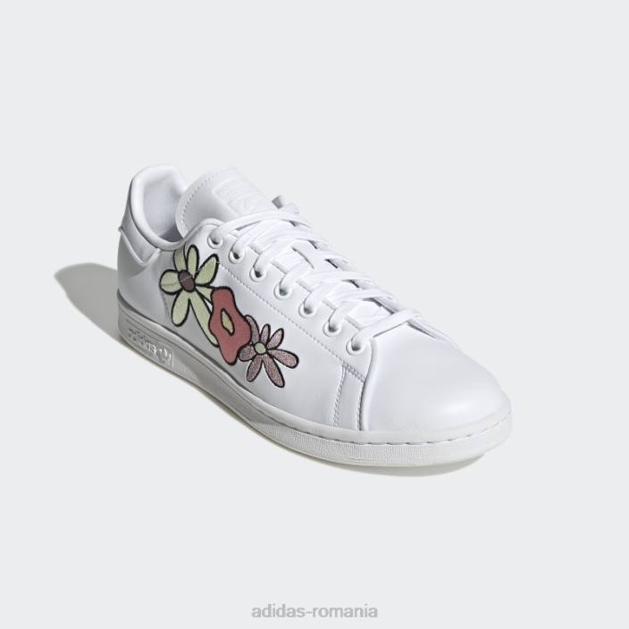 Adidas pantofi stan smith galben fierbinte bărbați alb/galben 2JBN654