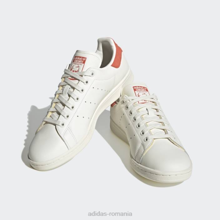 Adidas pantofi stan smith roșii fierbinți bărbați alb roșu 2JBN4165