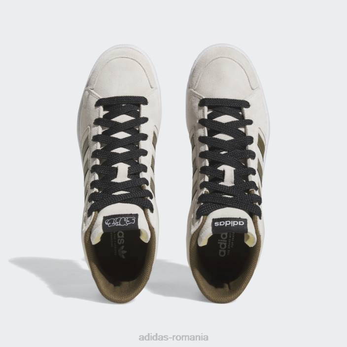 Adidas pantofi superskate stranut albi bărbați alb/urme de măsline/negru 2JBN5960