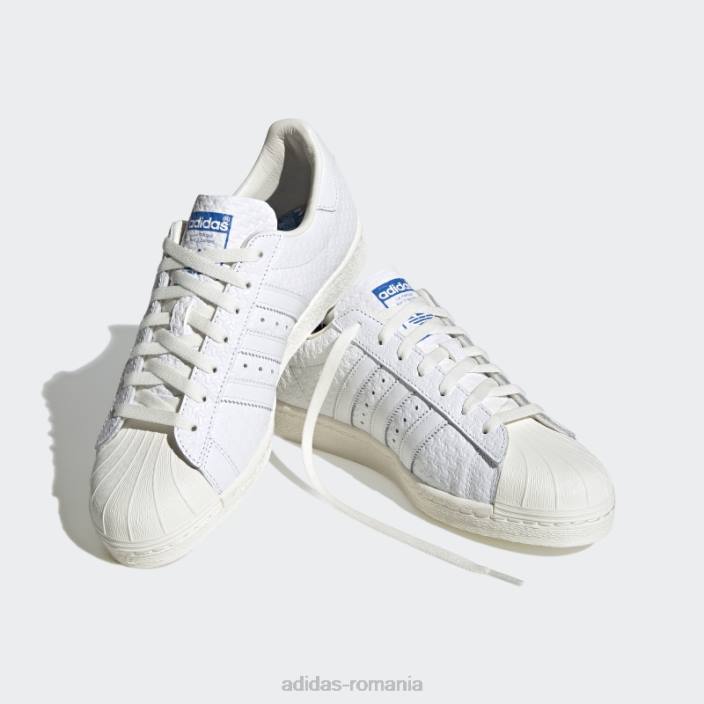 Adidas pantofi superstar 82 albi bărbați alb 2JBN3908