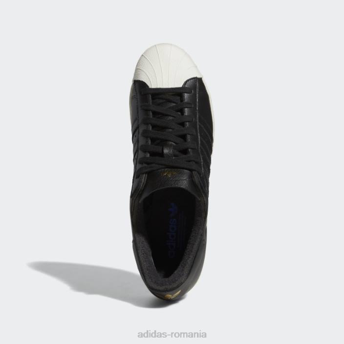 Adidas pantofi superstar 82 negri bărbați negru/alb/auriu metalic 2JBN4580
