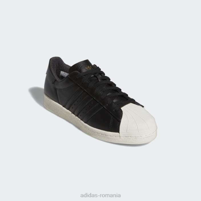 Adidas pantofi superstar 82 negri bărbați negru/alb/auriu metalic 2JBN4580