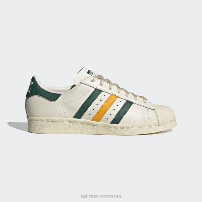 Adidas pantofi superstar 82 verzi bărbați alb/verde 2JBN4175