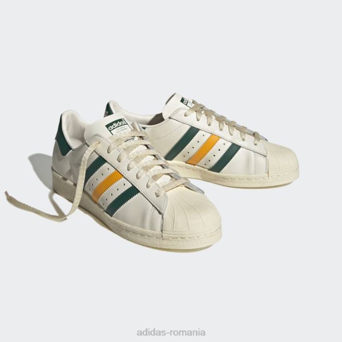 Adidas pantofi superstar 82 verzi bărbați alb/verde 2JBN4175
