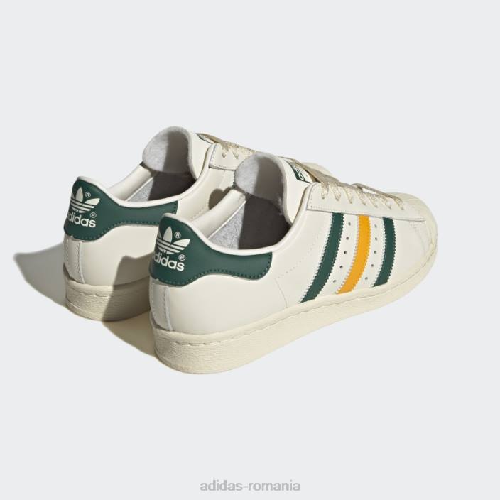 Adidas pantofi superstar 82 verzi bărbați alb/verde 2JBN4175