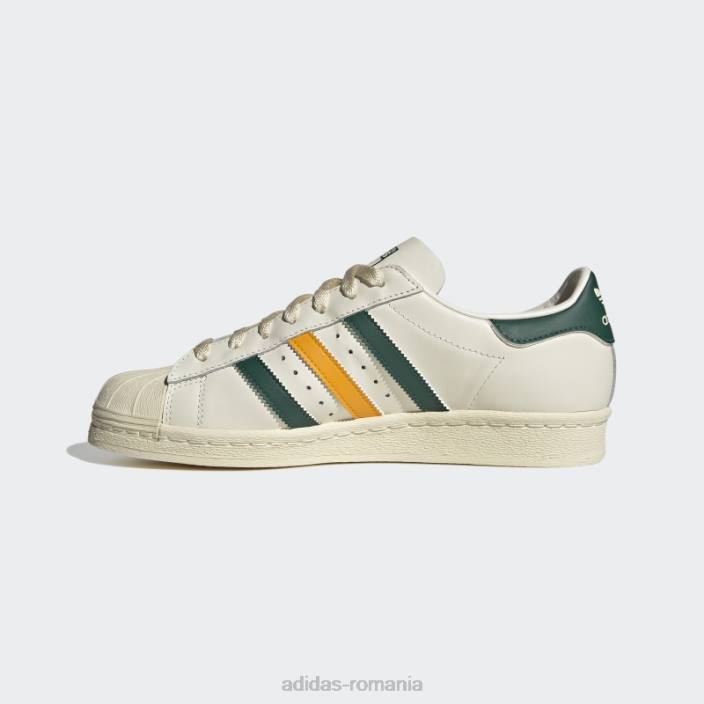 Adidas pantofi superstar 82 verzi bărbați alb/verde 2JBN4175
