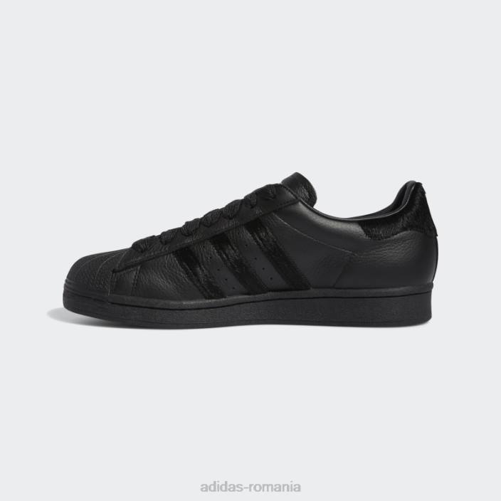 Adidas pantofi superstar adv x kader negri adidas bărbați negru/auriu metalic 2JBN4476