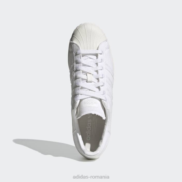 Adidas pantofi superstar albi bărbați alb 2JBN622