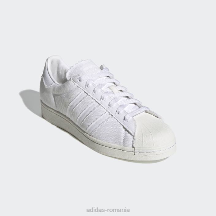 Adidas pantofi superstar albi bărbați alb 2JBN622