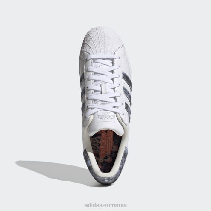 Adidas pantofi superstar aurii metalici bărbați alb/otel/auriu metalic 2JBN675