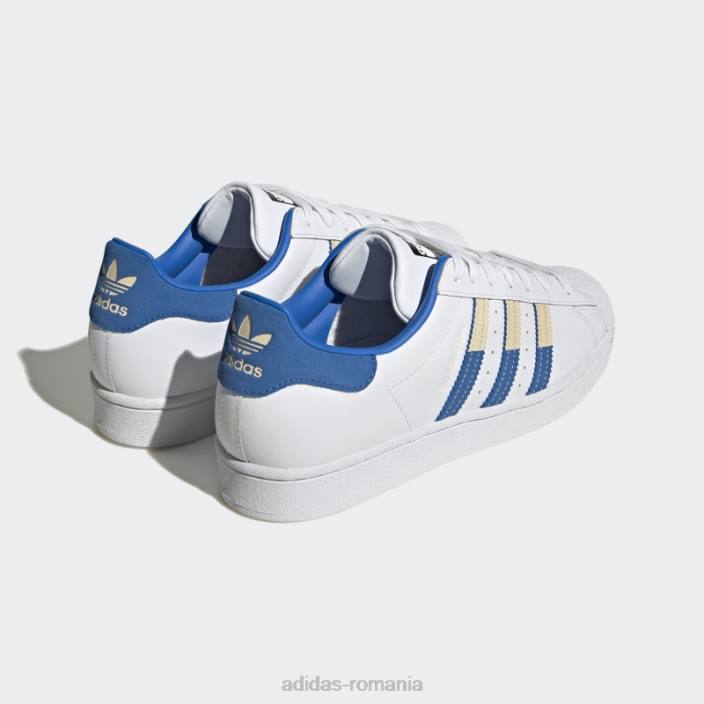 Adidas pantofi superstar nisip bărbați alb/nisip/regal 2JBN4130