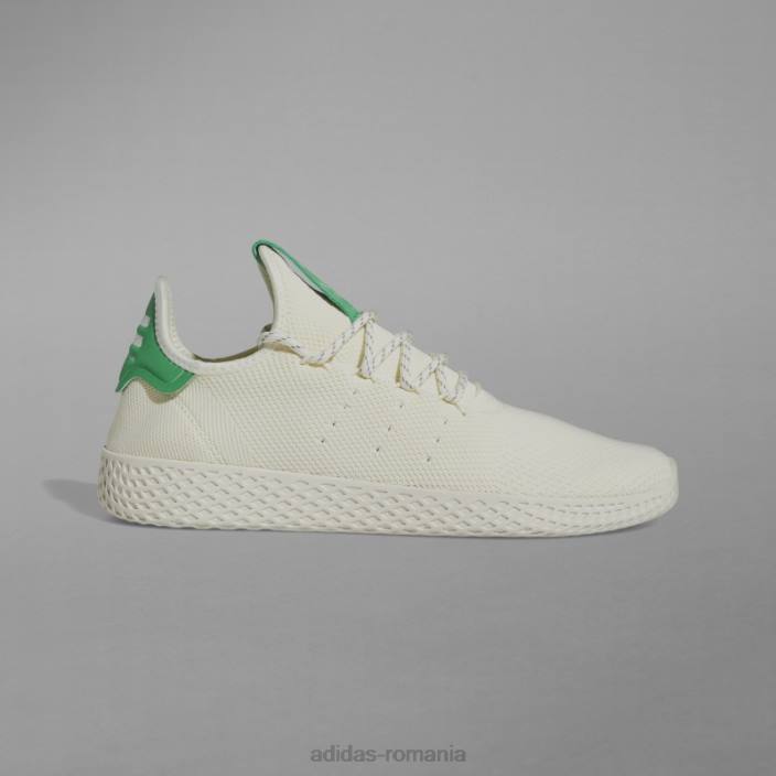 Adidas pantofi tenis hu alb adidas bărbați alb/verde 2JBN13032