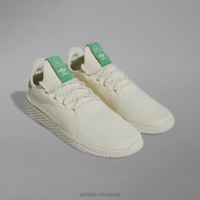 Adidas pantofi tenis hu alb adidas bărbați alb/verde 2JBN13032