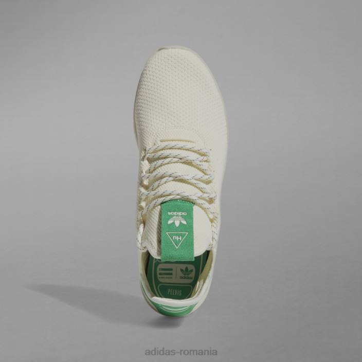 Adidas pantofi tenis hu alb adidas bărbați alb/verde 2JBN13032