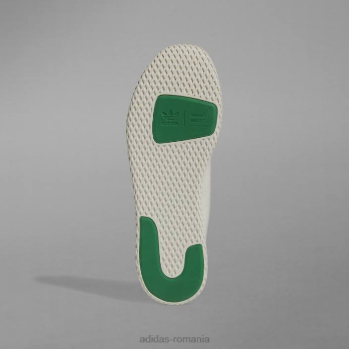 Adidas pantofi tenis hu alb adidas bărbați alb/verde 2JBN13032