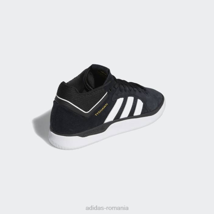 Adidas pantofi tyshawn moda albă bărbați alb negru 2JBN619