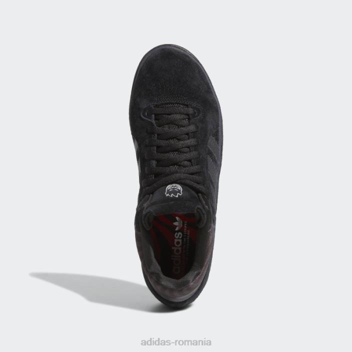 Adidas pantofi tyshawn x spitfire negri bărbați negru argintiu 2JBN703